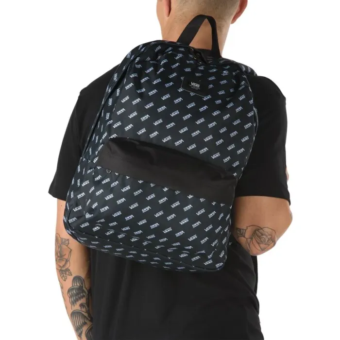 Backpacks and Bags Old Skool Printed Backpack Black Retro Vans Vans MenWomen