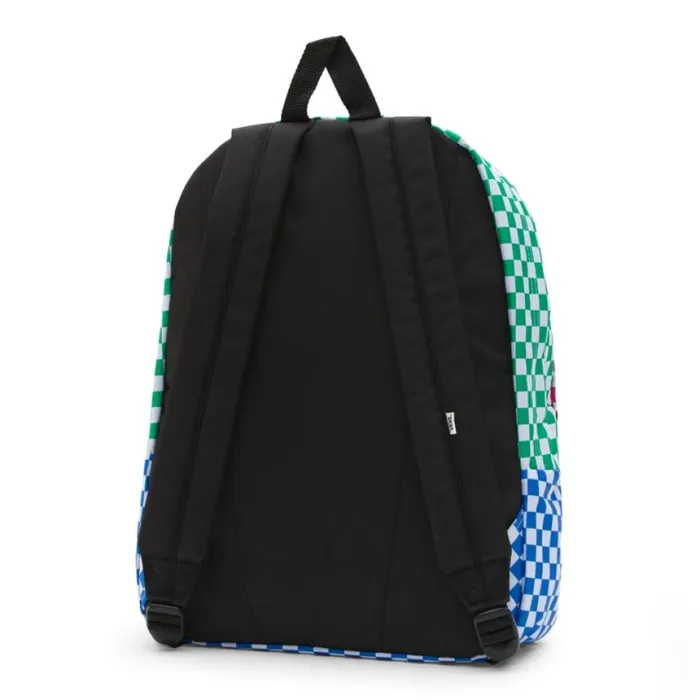 Backpacks and Bags Vans MenWomen Realm Printed Backpack Checker Block Backpacks and Bags Vans MenWomen Realm Printed Backpack Checker Block