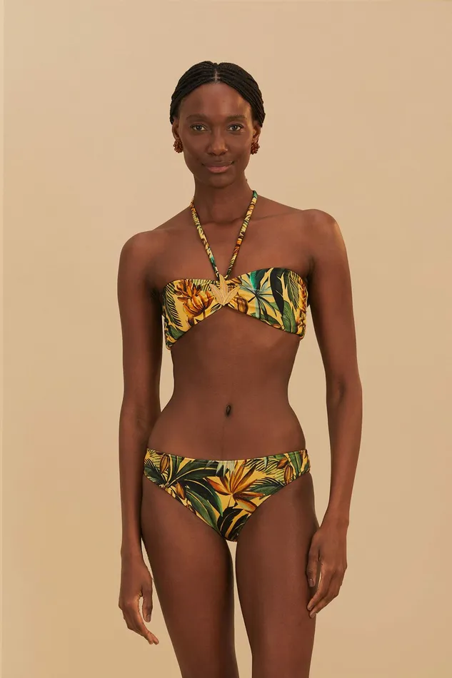 Bananart Bandeau Bikini Top Women FARM Rio Bikinis Bananart Bandeau Bikini Top Women FARM Rio Bikinis