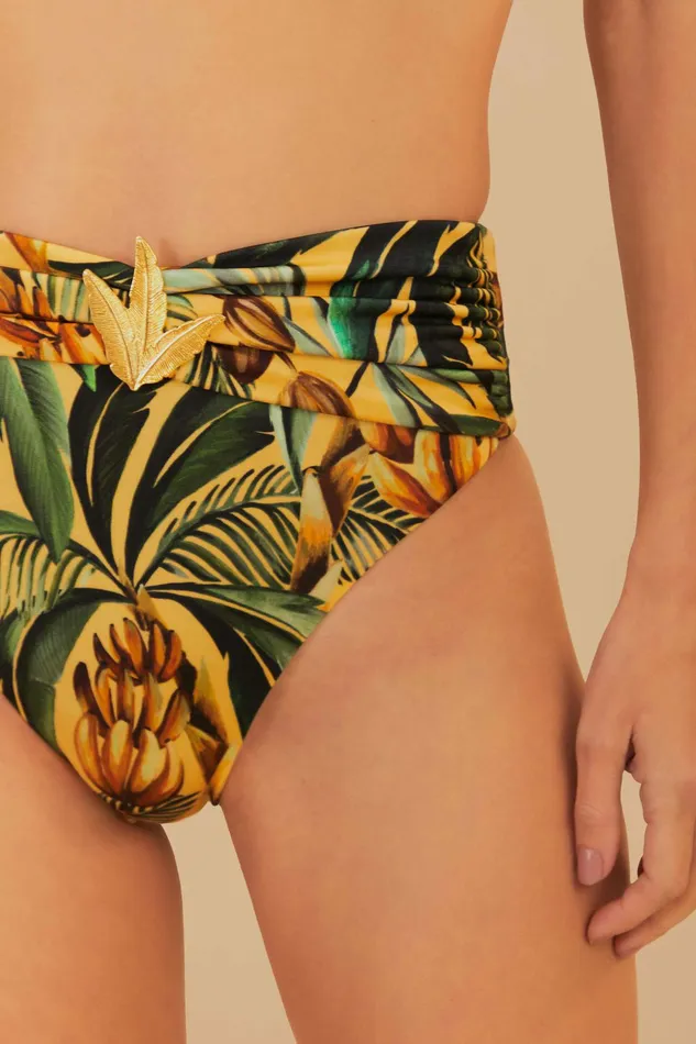 Bananart High Waist Bikini Bottom Women FARM Rio Bikinis Bananart High Waist Bikini Bottom Women FARM Rio Bikinis