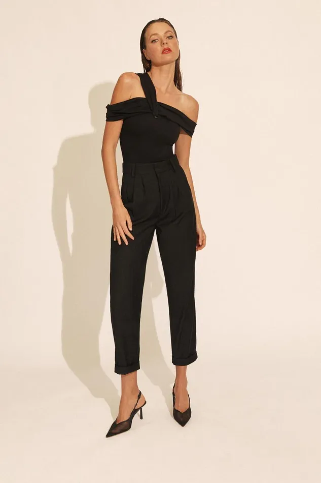 Bardot Bodysuits Women Arie Knit Bodysuit In Black Black