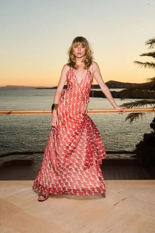 Bardot Day To Night Dresses Women Cyrel Printed Maxi Dress In Red Spot Red Spot Bardot Day To Night Dresses Women Cyrel Printed Maxi Dress In Red Spot Red Spot