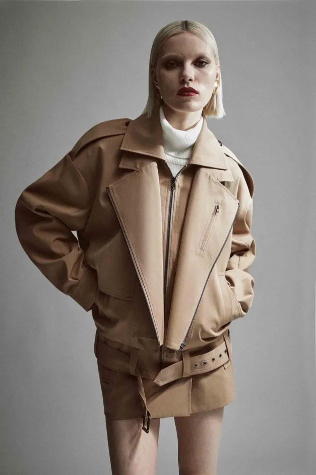Bardot Jackets Women Kavi Oversized Jacket In Camel Camel