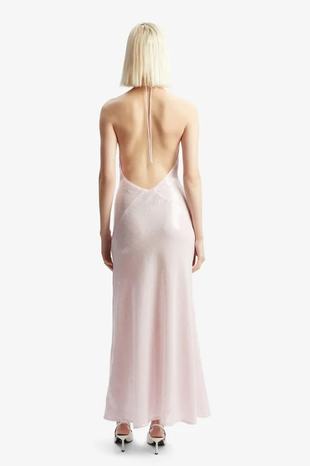 Bardot Occasion Dresses Women Aradia Sequin Halter Dress In Light Pink Light Pink Bardot Occasion Dresses Women Aradia Sequin Halter Dress In Light Pink Light Pink