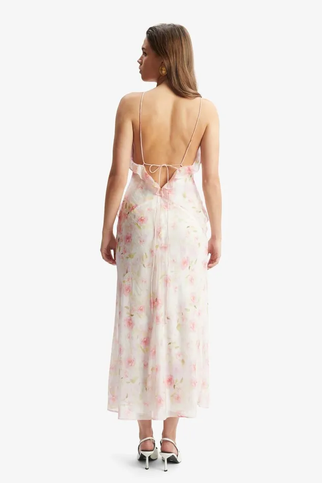 Bardot Occasion Dresses Women Olea Floral Maxi Dress In Pink Flora Pink Flora Bardot Occasion Dresses Women Olea Floral Maxi Dress In Pink Flora Pink Flora