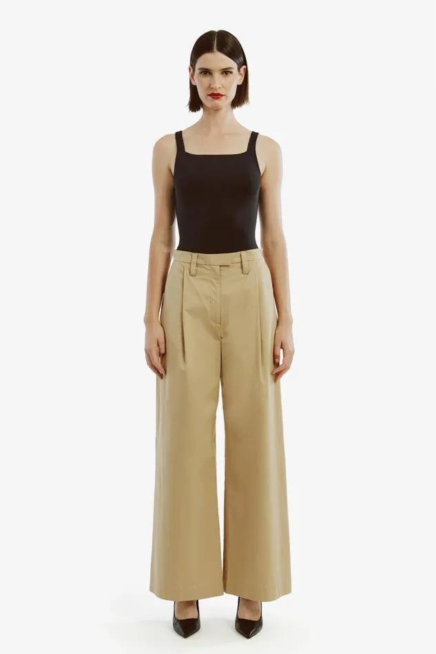 Bardot Pants Women Faith Relaxed Pant In Beige Beige Bardot Pants Women Faith Relaxed Pant In Beige Beige
