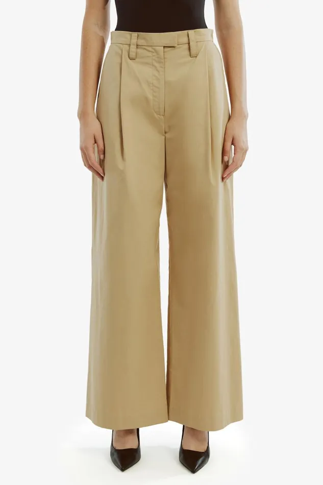 Bardot Pants Women Faith Relaxed Pant In Beige Beige Bardot Pants Women Faith Relaxed Pant In Beige Beige