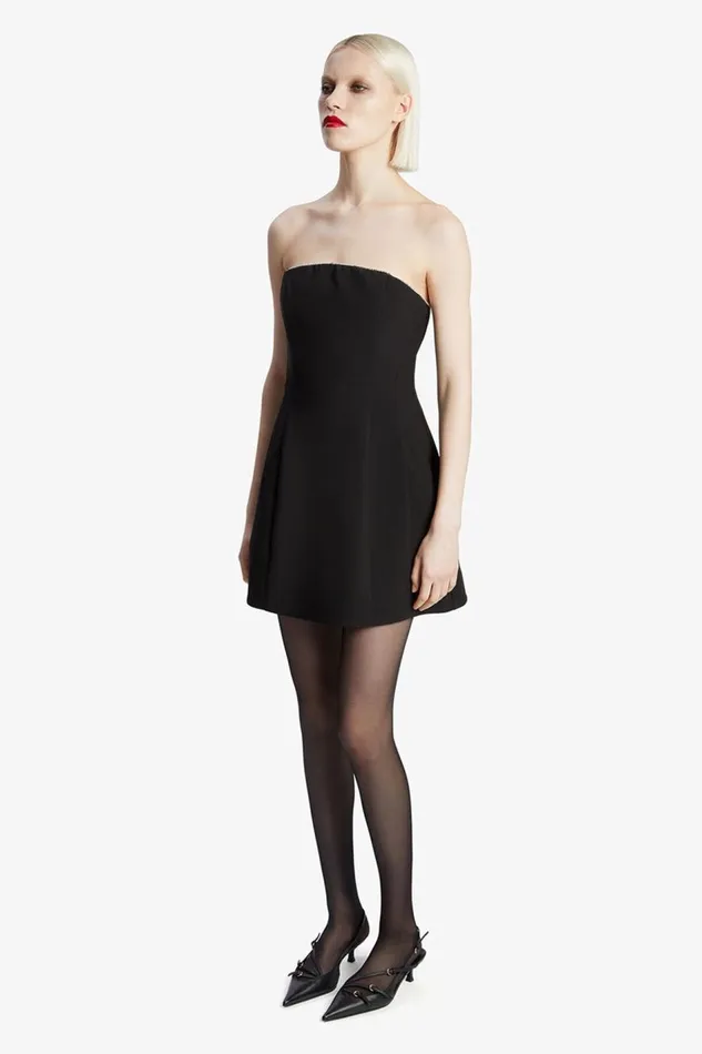 Bardot Party Dresses Women Karoline Trim Hourglass Dress In Black Black Bardot Party Dresses Women Karoline Trim Hourglass Dress In Black Black