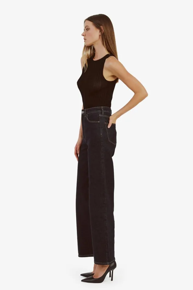 Bardot Wide Jean Women Heidi Wide Leg Jean In Dark Dark Bardot Wide Jean Women Heidi Wide Leg Jean In Dark Dark