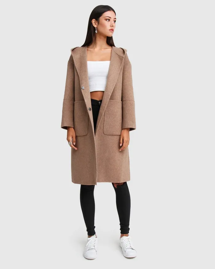 Belle and Bloom Walk This Way Wool Blend Oversized Coat 8211 Oat Women Coats and Jackets Belle and Bloom Walk This Way Wool Blend Oversized Coat 8211 Oat Women Coats and Jackets