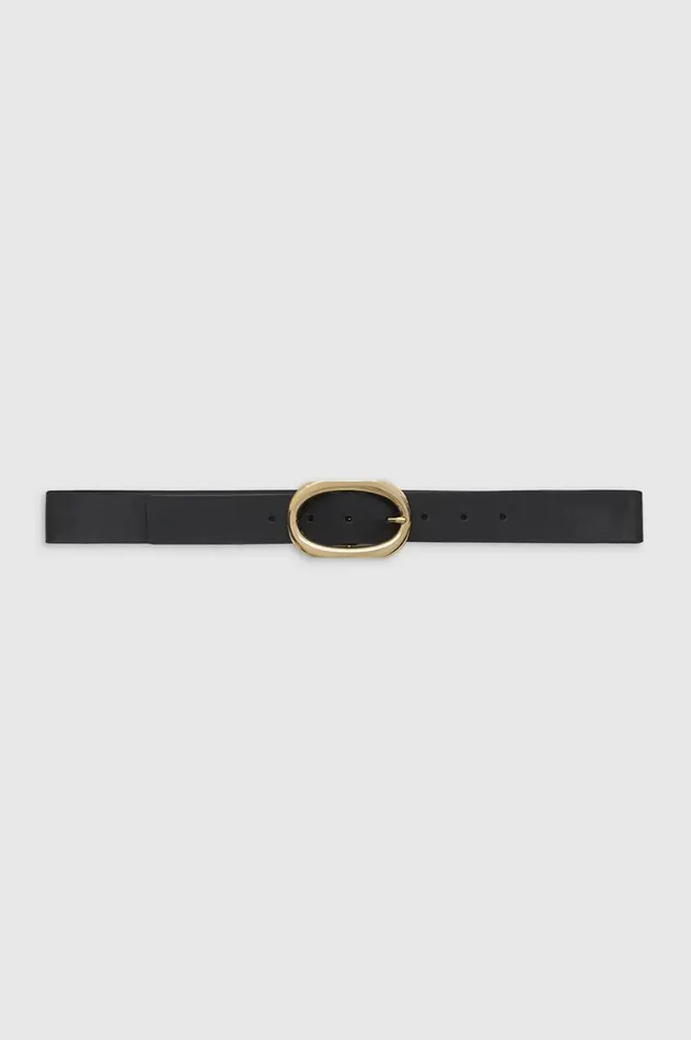 Belts Women ANINE BING Signature Link Belt In Black ANINE BING