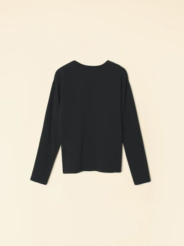 Black Nico Tee Women Sweats and Tees XRENA Black Nico Tee Women Sweats and Tees XRENA