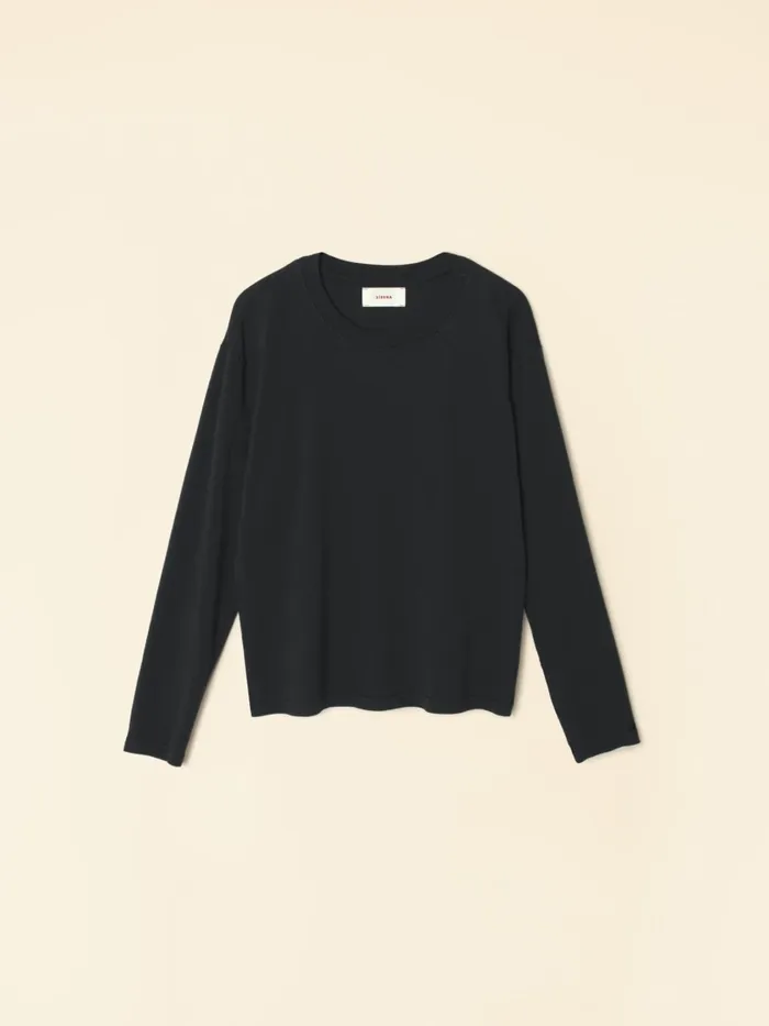 Black Nico Tee Women Sweats and Tees XRENA Black Nico Tee Women Sweats and Tees XRENA