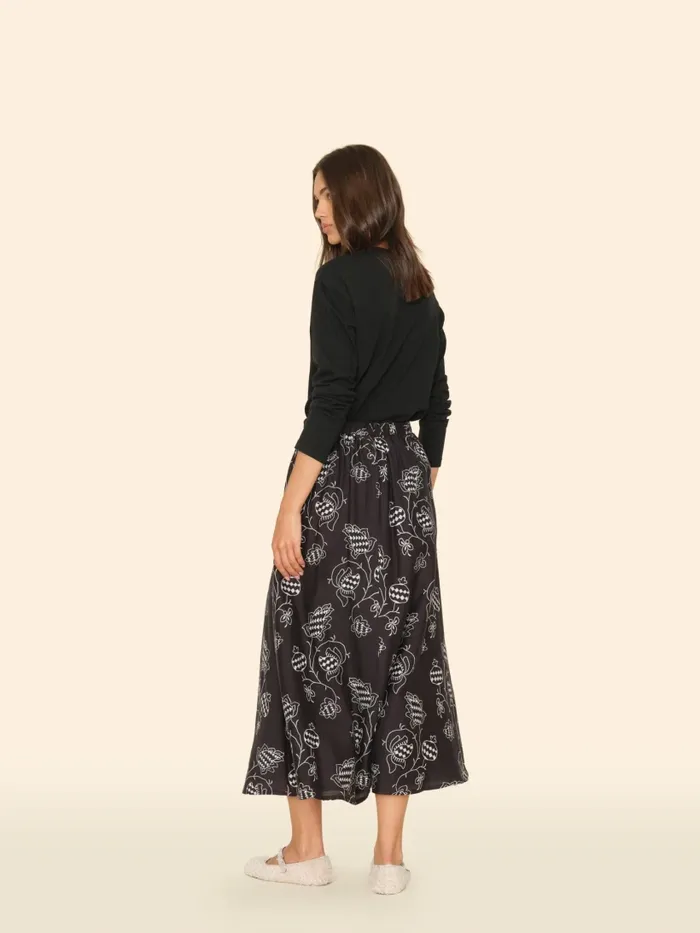 Black Pom Satine Skirt Women Skirts XRENA Black Pom Satine Skirt Women Skirts XRENA