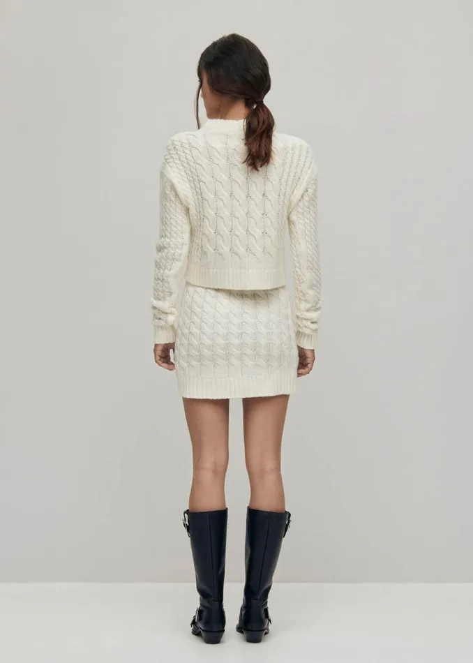 Blake White Tricot Skirt Women ALOHAS Skirts