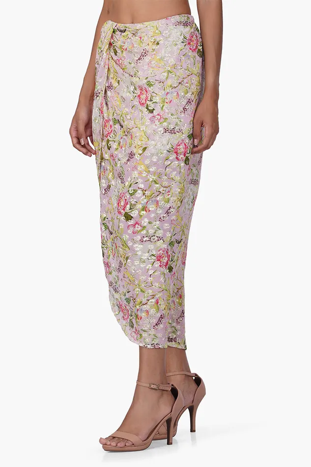 Blooming Dale Lurex Skirt Blooming Dale Lurex Skirt