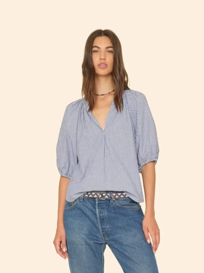 Blue Ink Jules Top Women Tops XRENA