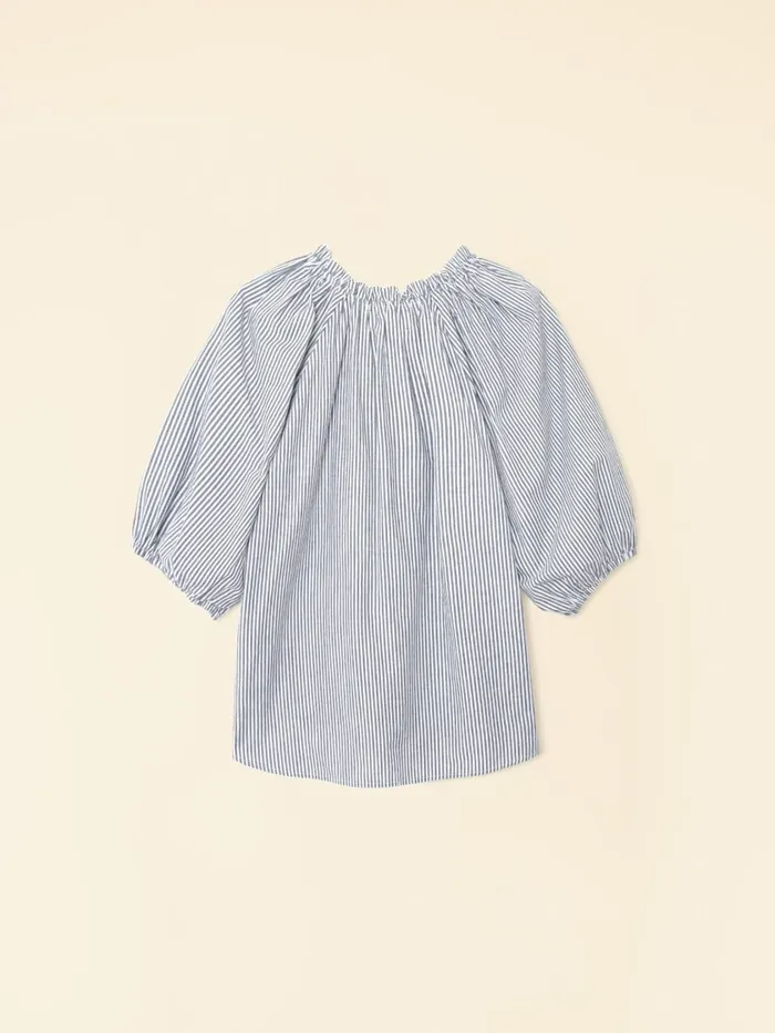 Blue Ink Jules Top Women Tops XRENA Blue Ink Jules Top Women Tops XRENA