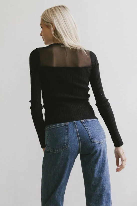 Bohme Alder Sweater In Black Black Women Blouses