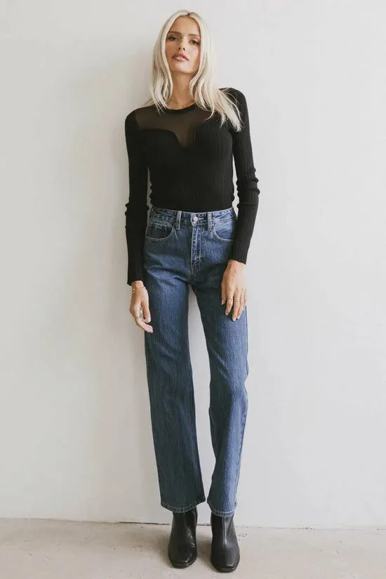 Bohme Alder Sweater In Black Black Women Blouses