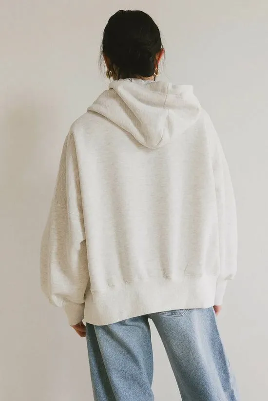 Bohme Andie Oversized Hoodie In Grey Grey Women Sweaters