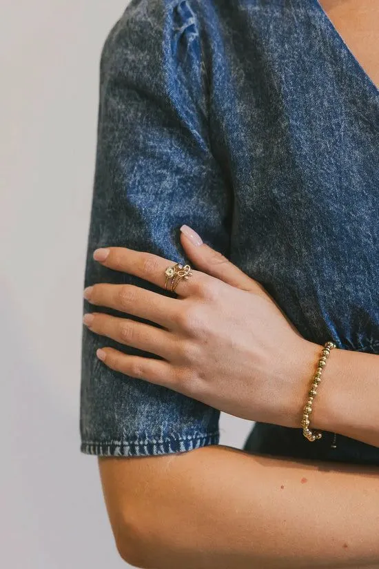 Bohme Andrus Three Ring Bundle Gold Women Jewelry Bohme Andrus Three Ring Bundle Gold Women Jewelry