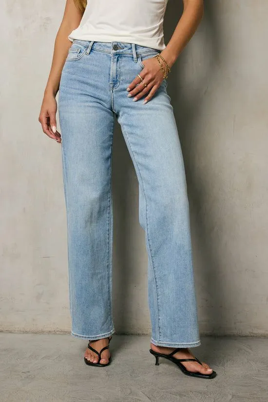 Bohme Ashtin Low Rise Dad Jeans Light Wash Women All Bottoms