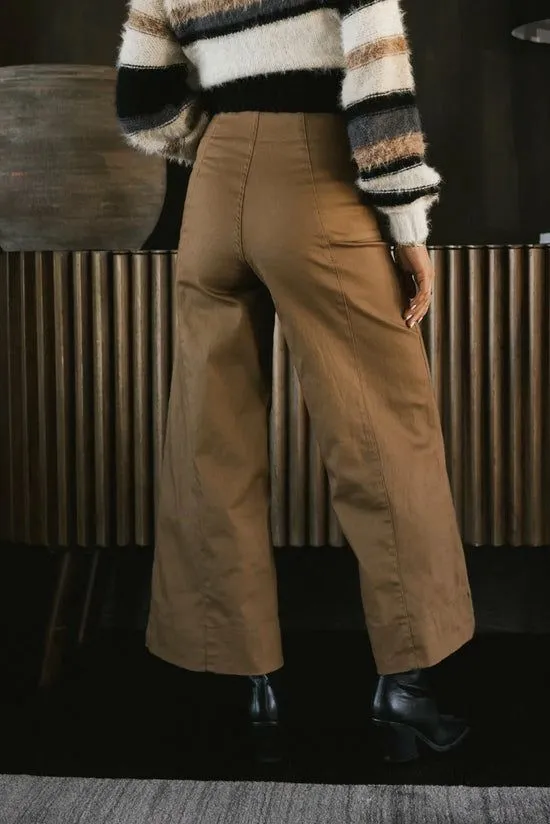 Bohme Aspen Wide Leg Pants In Camel Camel Women All Bottoms