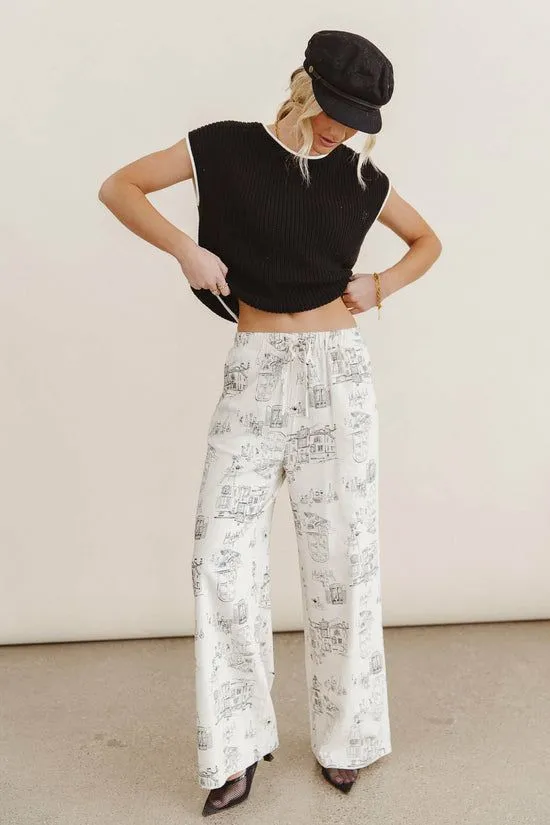 Bohme Bella Vita Pants Natual Women All Bottoms