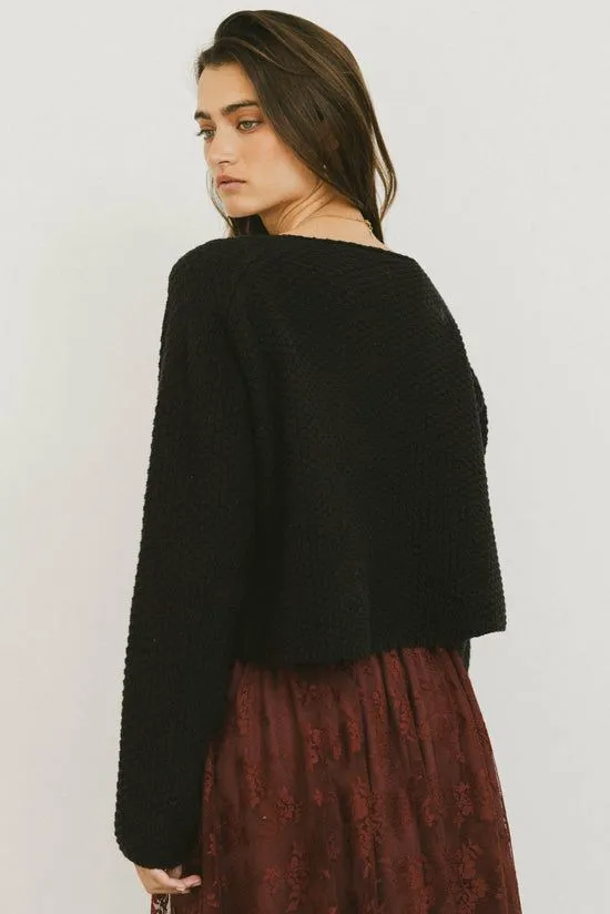 Bohme Cabbet Cardigan In Black Black Women Cardigans