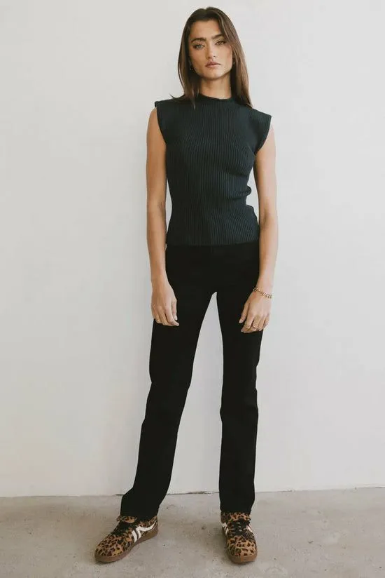 Bohme Calla Straight Leg Jeans Black Women All Bottoms
