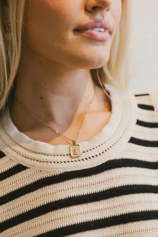 Bohme Cupid039s Vignette Pendant Necklace Gold Women Jewelry