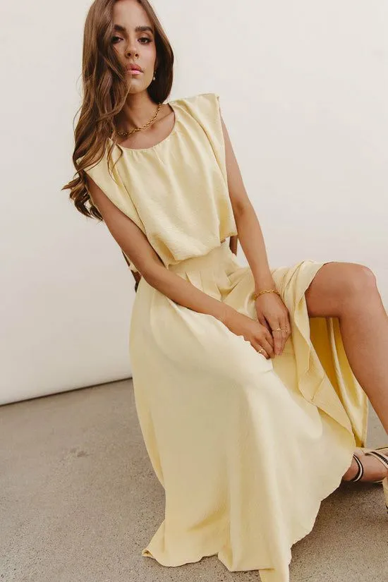 Bohme Daisy Balloon Top Yellow Women Sets