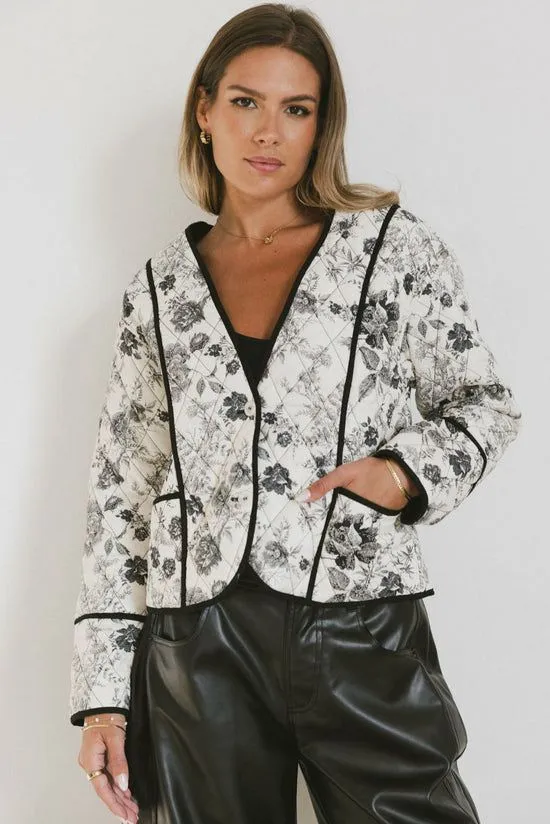Bohme Elinor Quilted Jacket Black Women Jackets