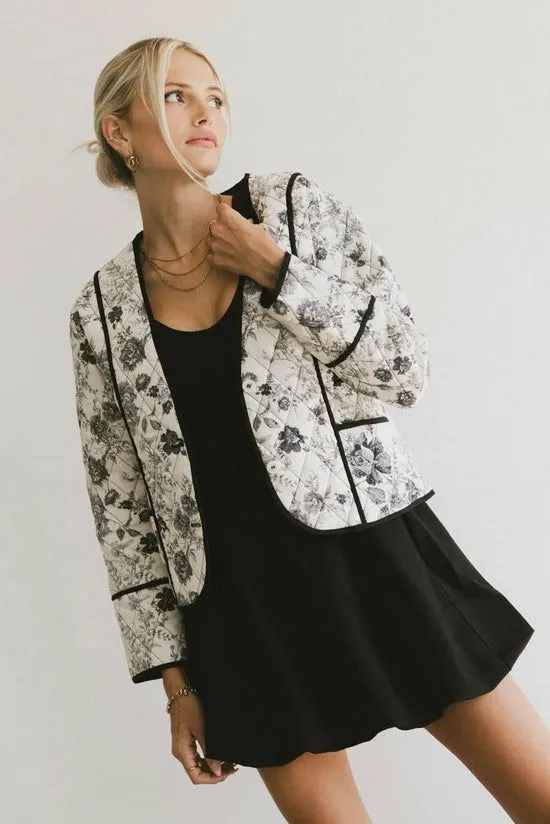 Bohme Elinor Quilted Jacket Black Women Jackets
