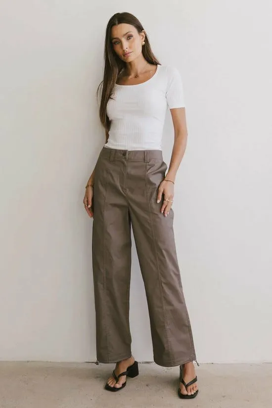 Bohme Frank And Oak The Ribbed Top White Women Tees and Tanks