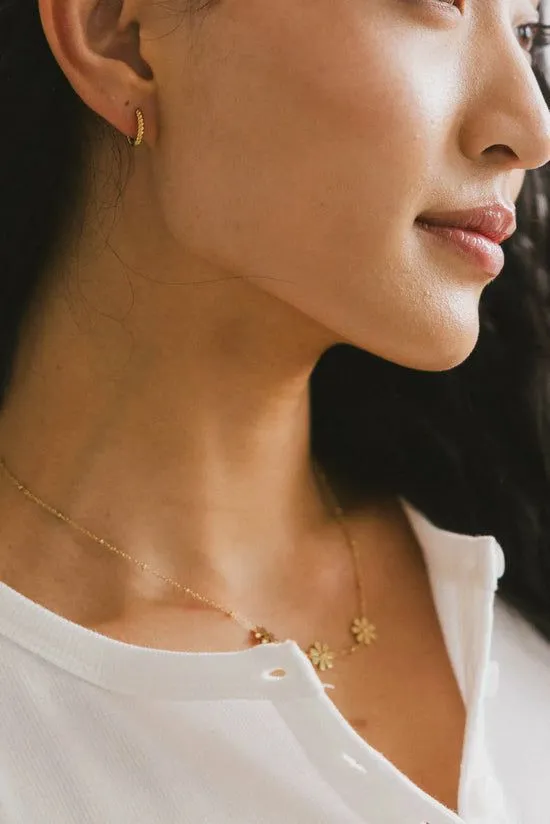 Bohme Gracie Hoop Earrings Gold Women Jewelry