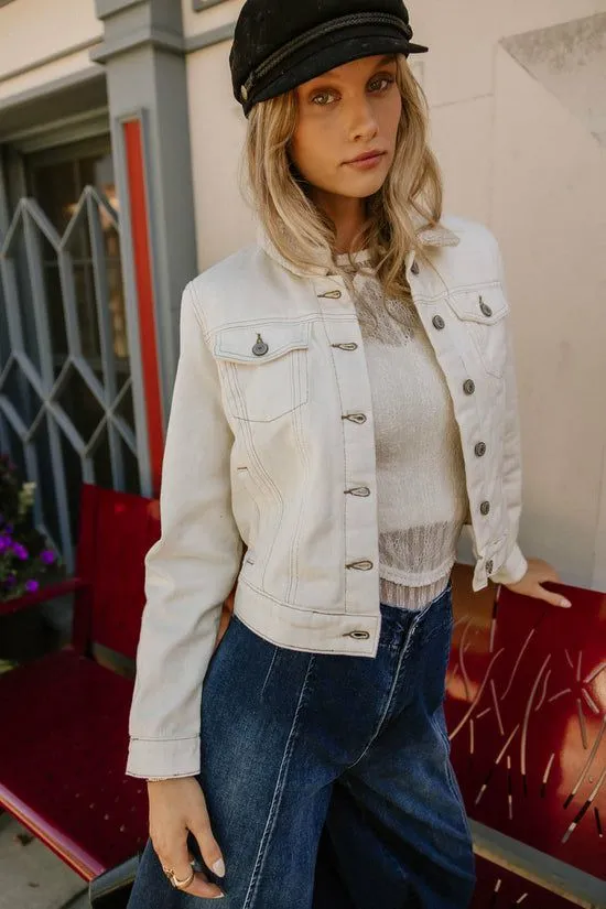 Bohme Jules Denim Jacket Natural Women Jackets