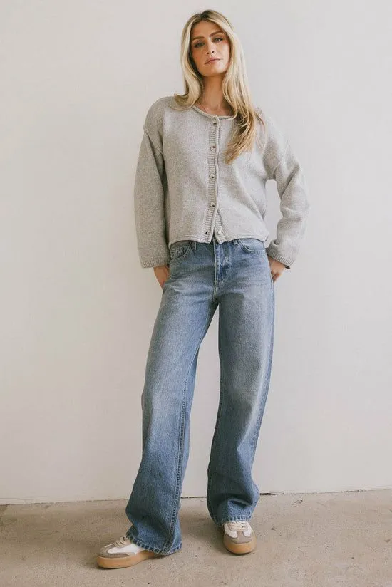 Bohme Marlie Relaxed Straight Leg Jeans Medium Wash Women All Bottoms