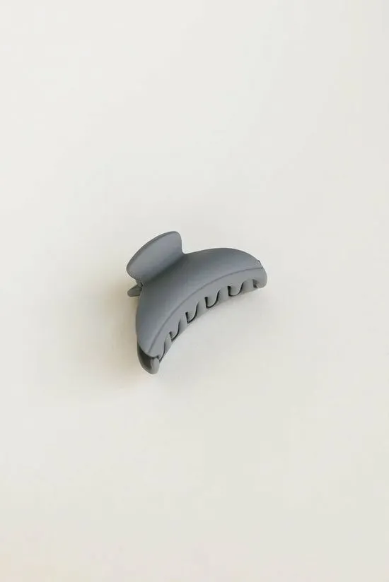 Bohme Matte Claw Clip In Blue Blue Women Hair Accessories
