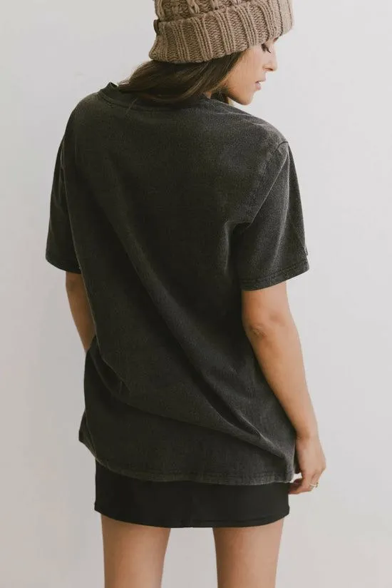 Bohme Mid Flight Vintage Graphic Tee Black Women Graphics
