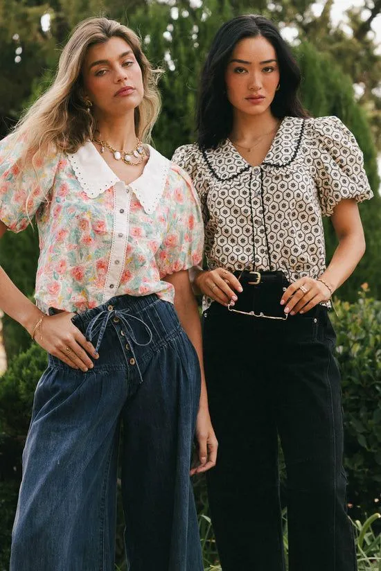 Bohme Neiko Floral Top Multi Women Blouses