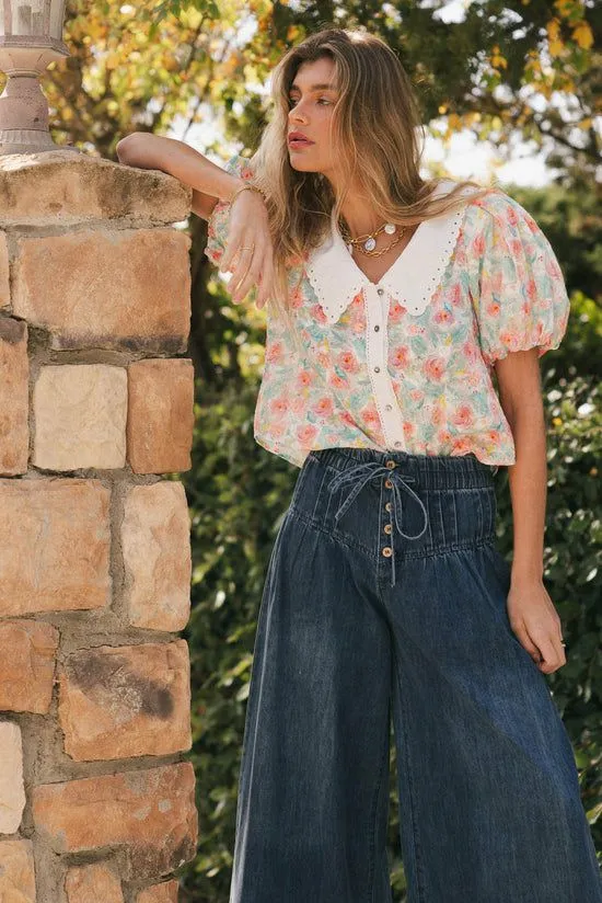 Bohme Neiko Floral Top Multi Women Blouses