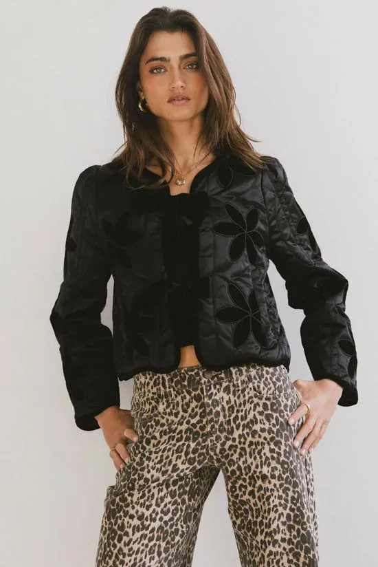 Bohme Shelly Quilted Jacket In Black Black Women Jackets