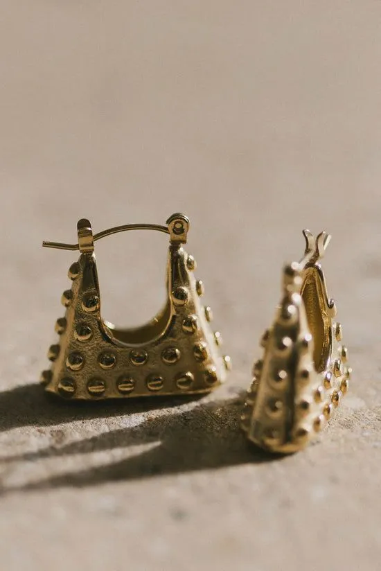 Bohme Siena Bubble Earrings Gold Women Jewelry