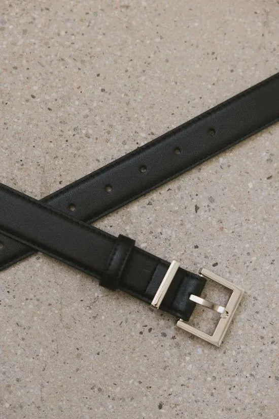 Bohme Siena Leather Belt In Silver Silver Women Belts Bohme Siena Leather Belt In Silver Silver Women Belts