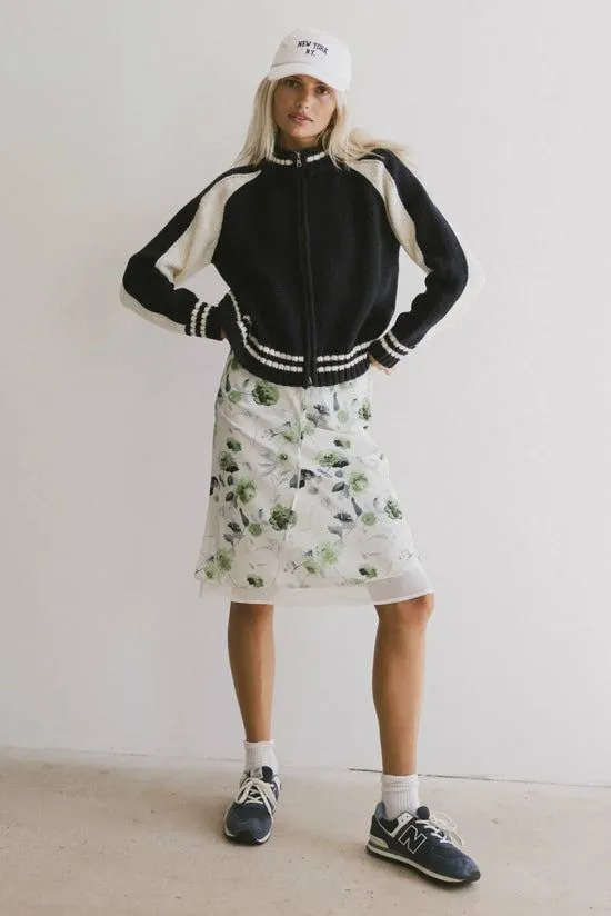 Bohme Skylar Knee Length Skirt Green Women Skirts