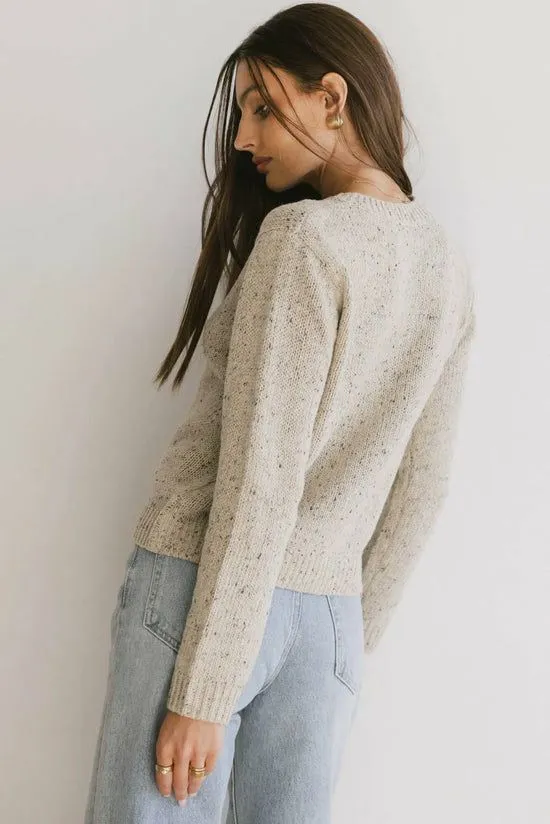 Bohme Sorenta Knit Cardigan Oatmeal Women Cardigans