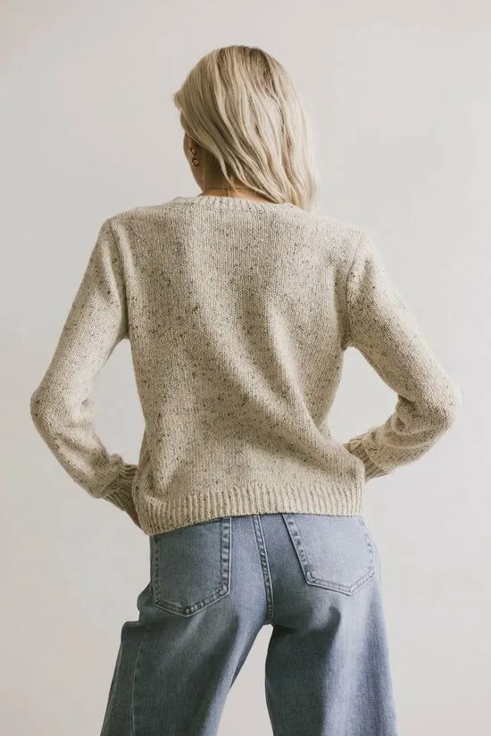 Bohme Sorenta Knit Cardigan Oatmeal Women Cardigans