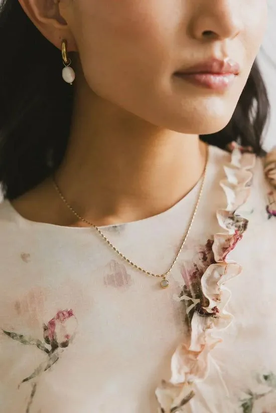 Bohme Steph Gem Necklace Gold Women Jewelry